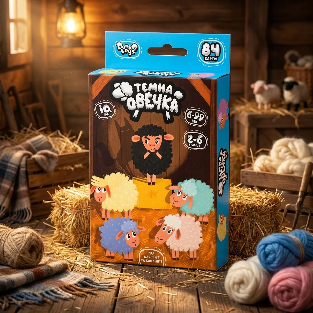 Гра настільна 6+ "Темна овечка" Danko toys