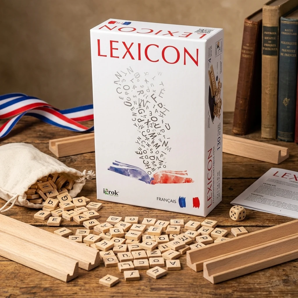 Гра настільна 7+ "Lexicon. Французька мова"