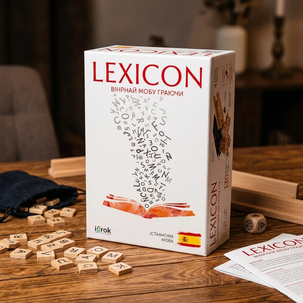 Гра настільна 7+ "Lexicon. Іспанська мова"