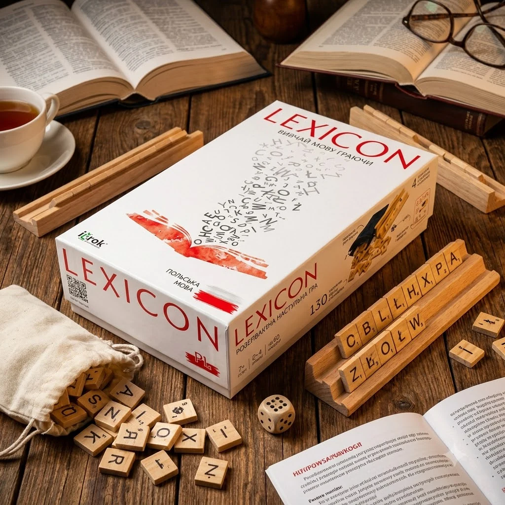 Гра настільна 7+ "Lexicon. Польська мова"
