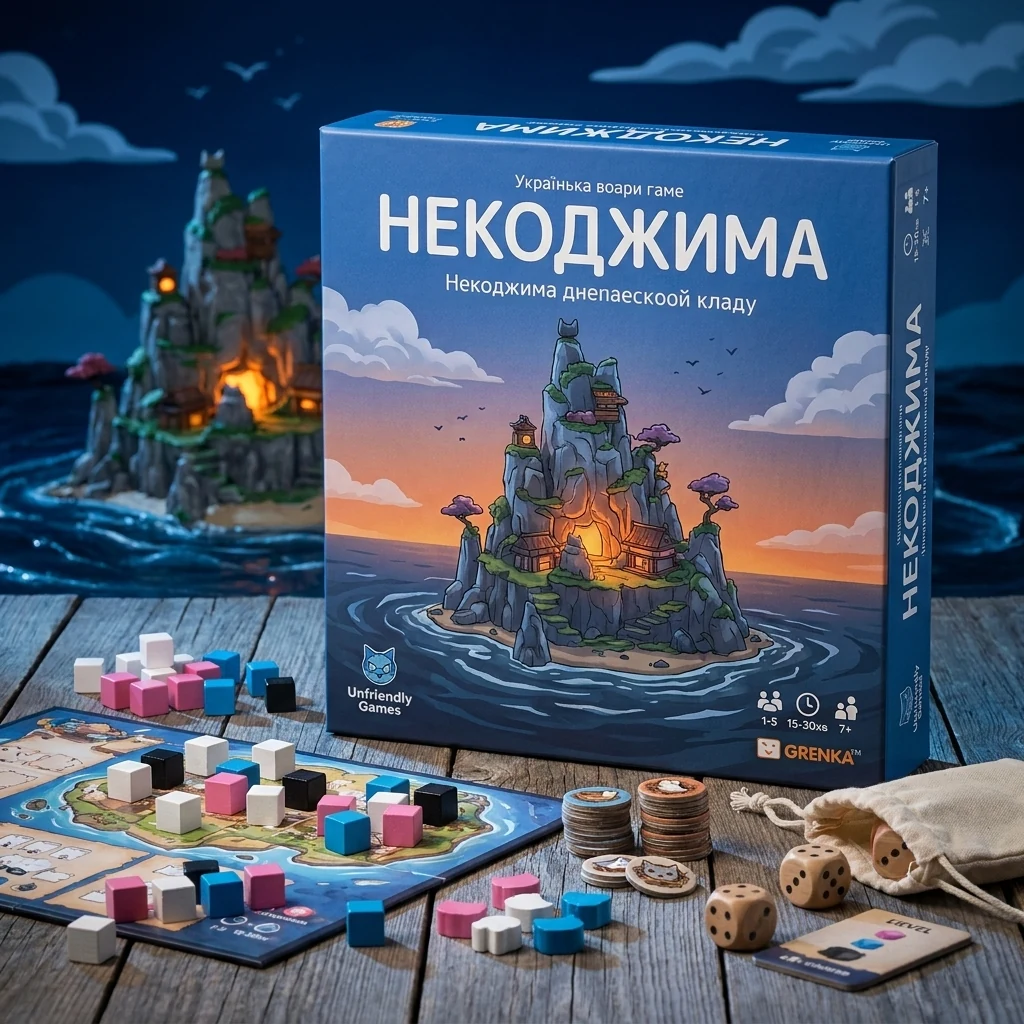 Гра настільна 7+ "Некоджіма"