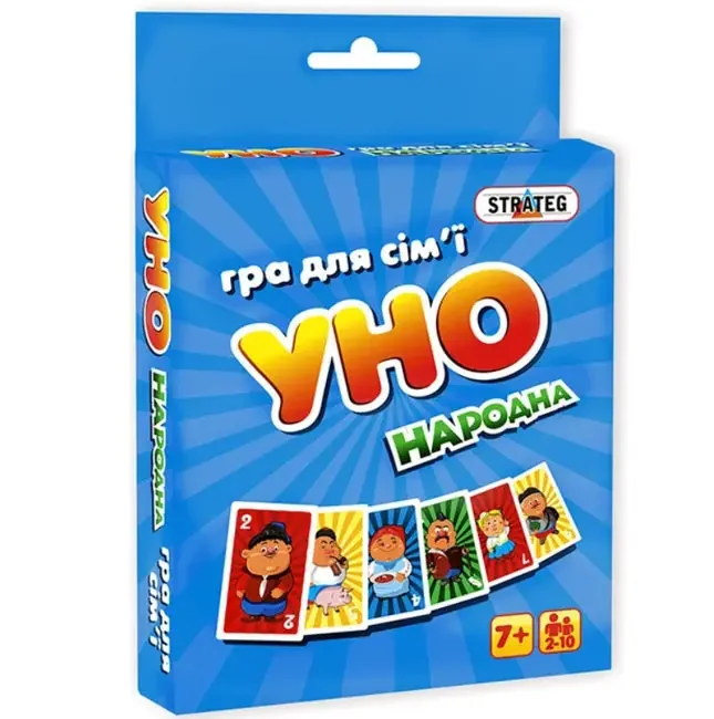 Гра настільна 7+ "УНО народна" укр. Strateg — фото 2