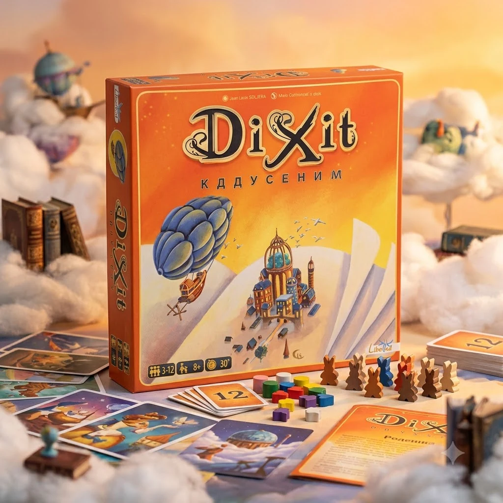 Гра настільна 8+ "Діксіт/DiXit Odyssey"