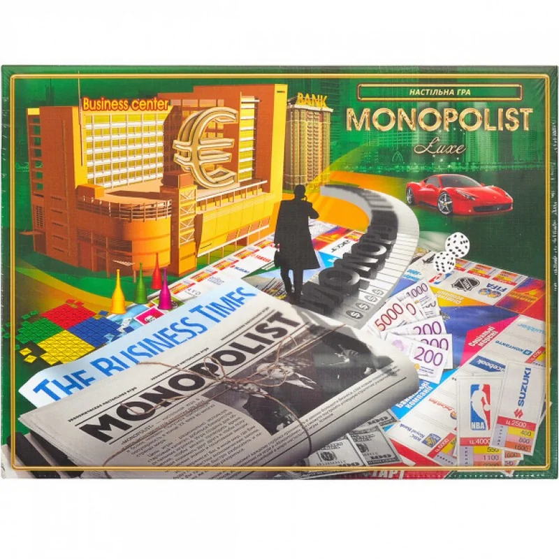 Гра настільна 8+ "Монополiя" Danko toys