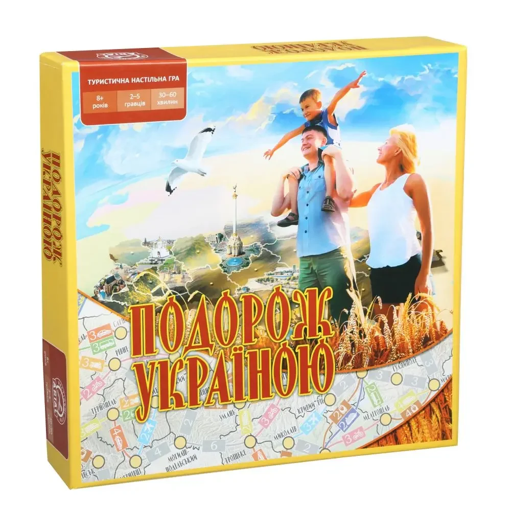 Гра настільна 8+ "Подорож Україною" — фото 3