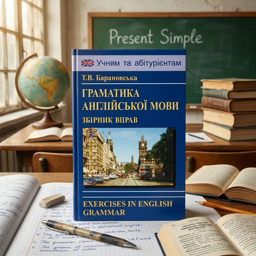 Граматика англiйськоi мови.Збiрник вправ. Барановська.Т.Логос