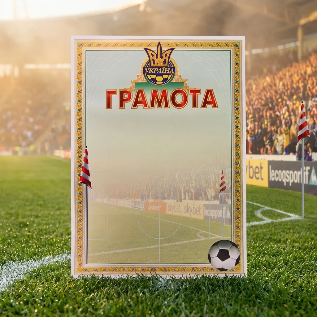 Грамота А4 (№158 Поліпринт) спорт