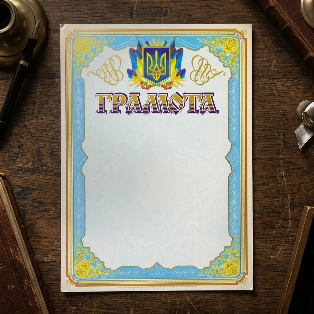 Грамота А4 (№ 46 Поліпринт) "Грамота"