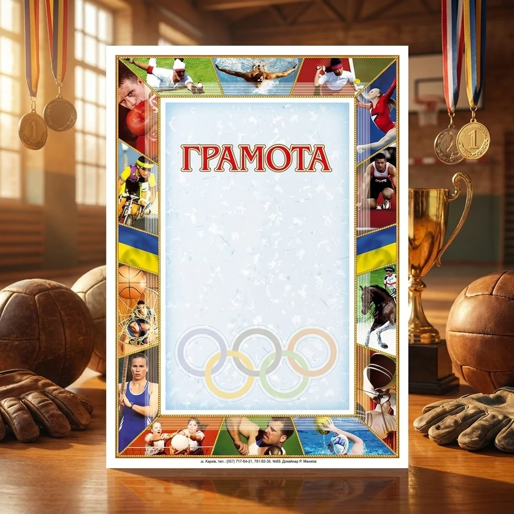 Грамота А4 (№ 69 Поліпринт) "Грамота"