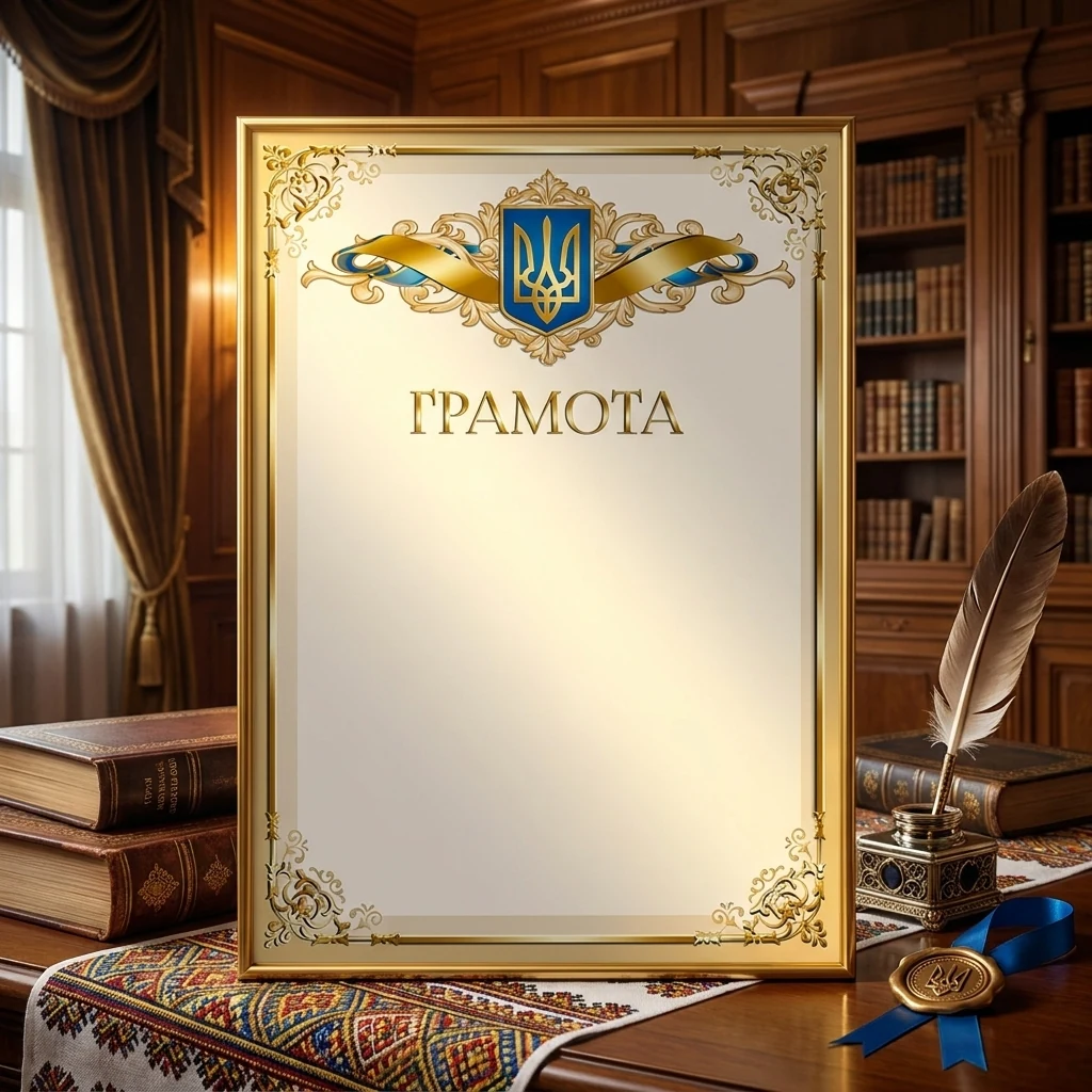 Грамота А4 "Грамота" (№Д34 Фарион)