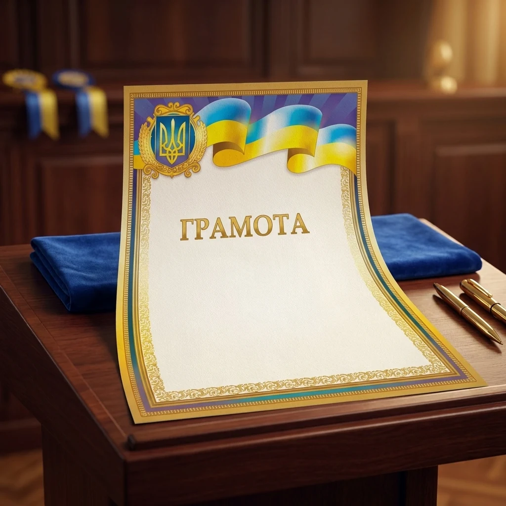 Грамота А4 "Подяка" (№ДГ-052)