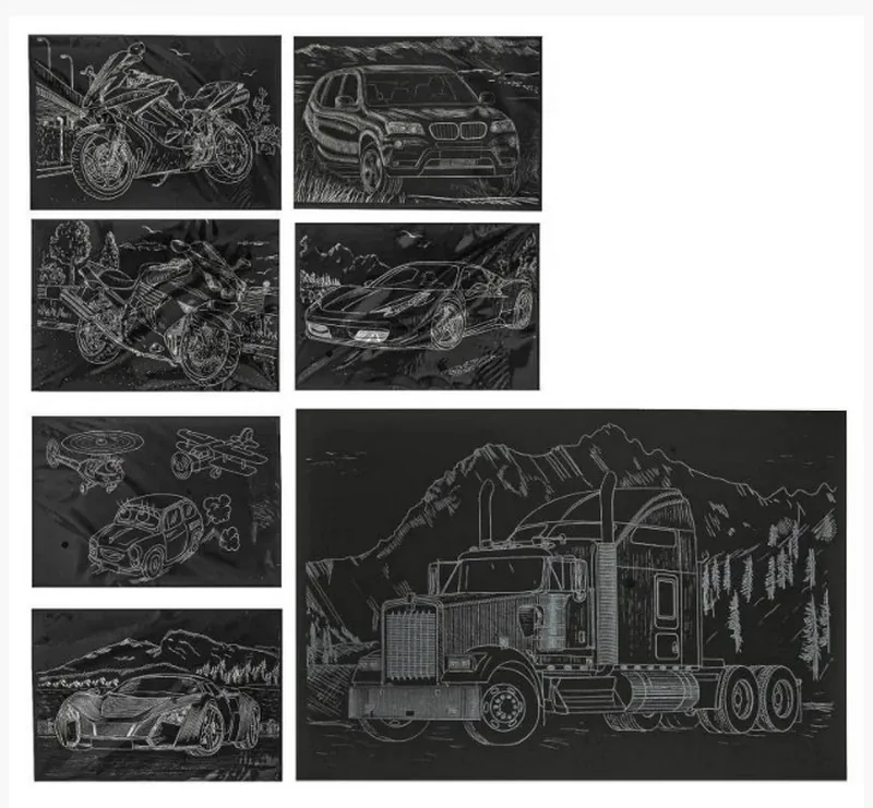 Гравюра А5 "Асорті" економ Danko toys — фото 2