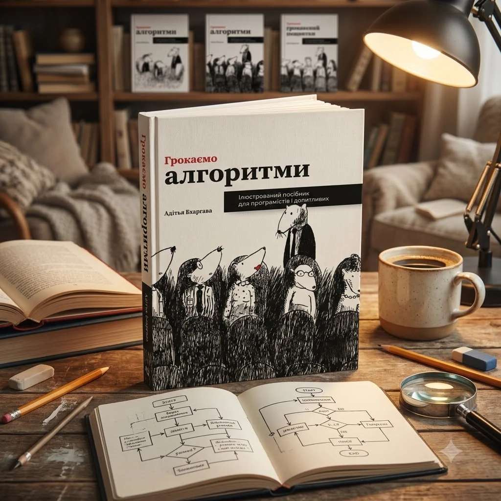 Грокаємо алгоритми. Ілюстрований посібник для програмістів і допитливих. Бхаргава А