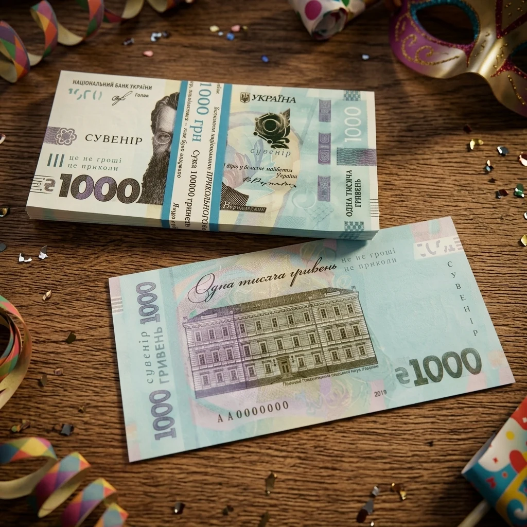 Гроші сувенірні "1000грн"