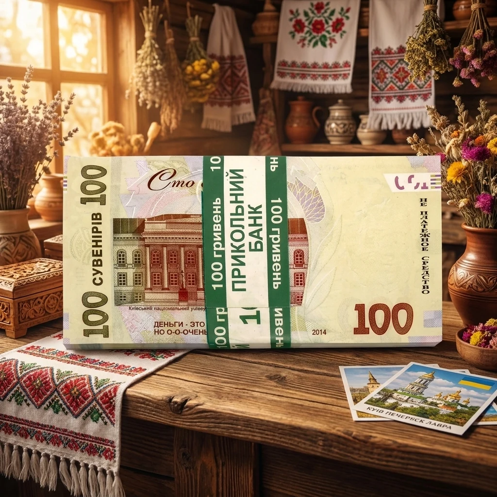 Гроші сувенірні "100грн"