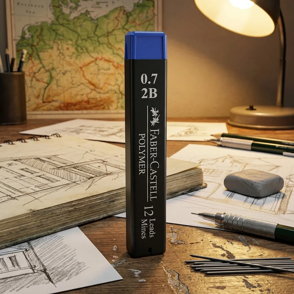 Грифелі 0.7 мм 2В Faber-Castel