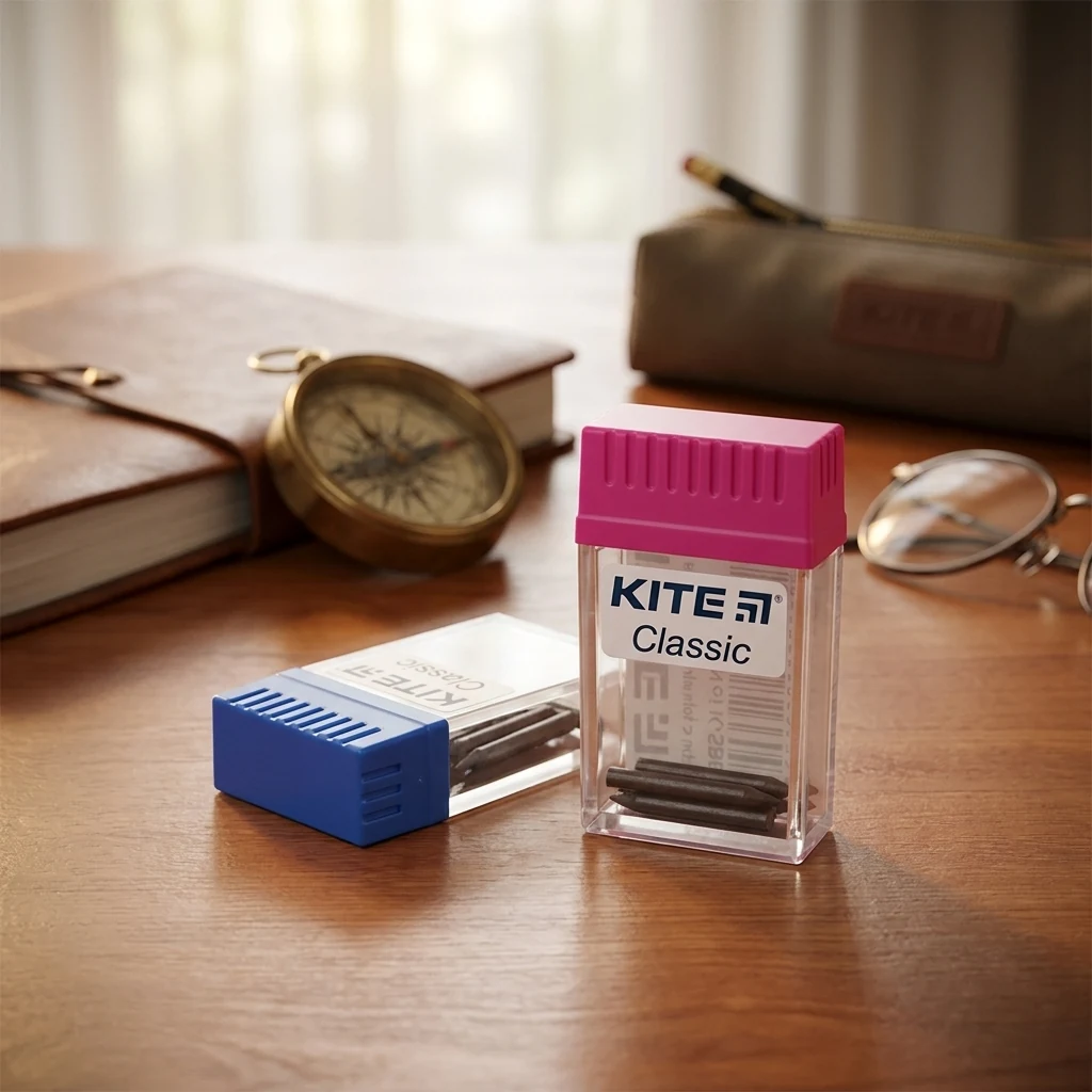 Грифелі для циркуля Kite Classic у футлярі 5 шт K-386 — 