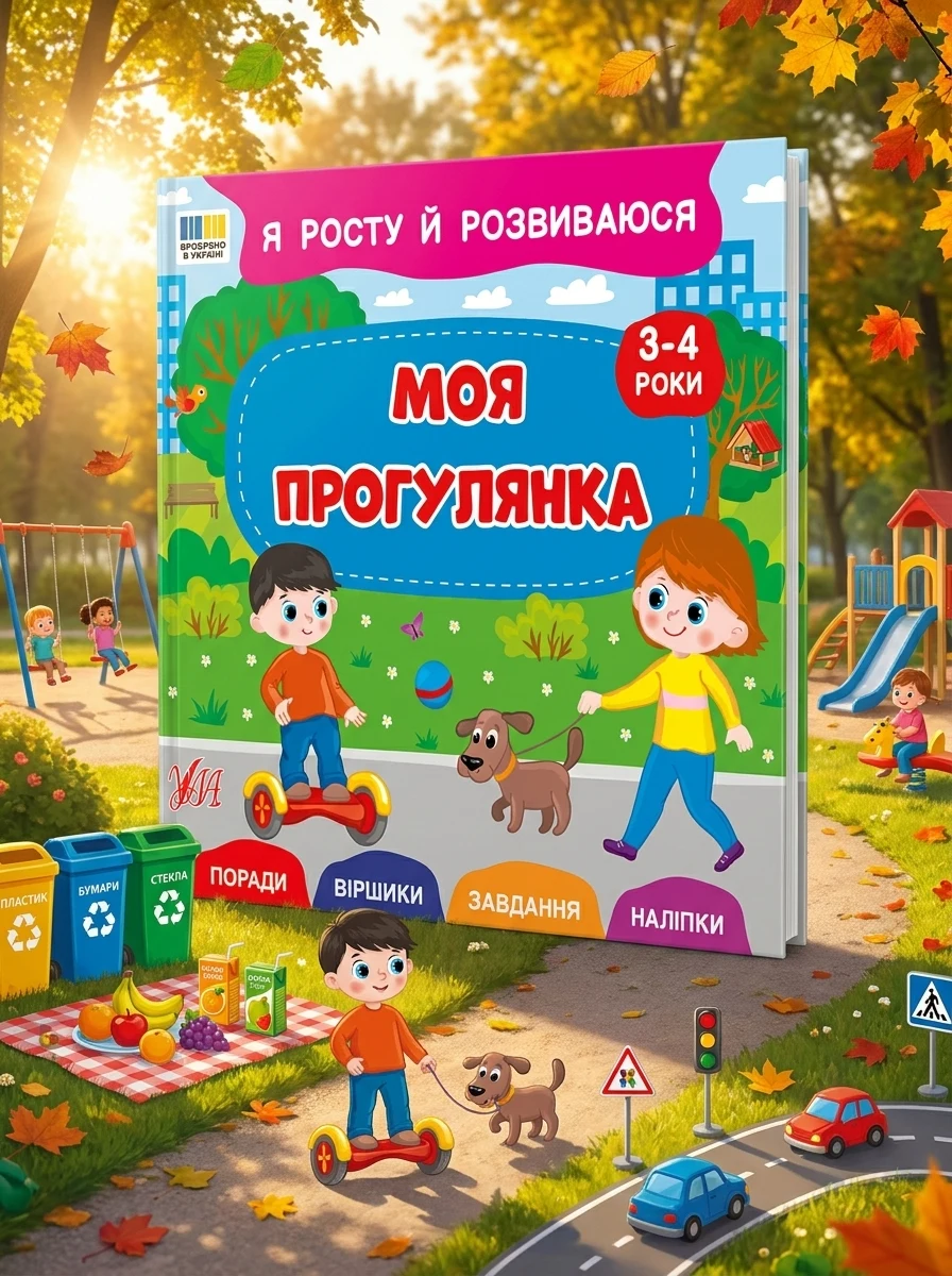 Я росту і розвиваюсь Моя прогулянка 3-4 роки