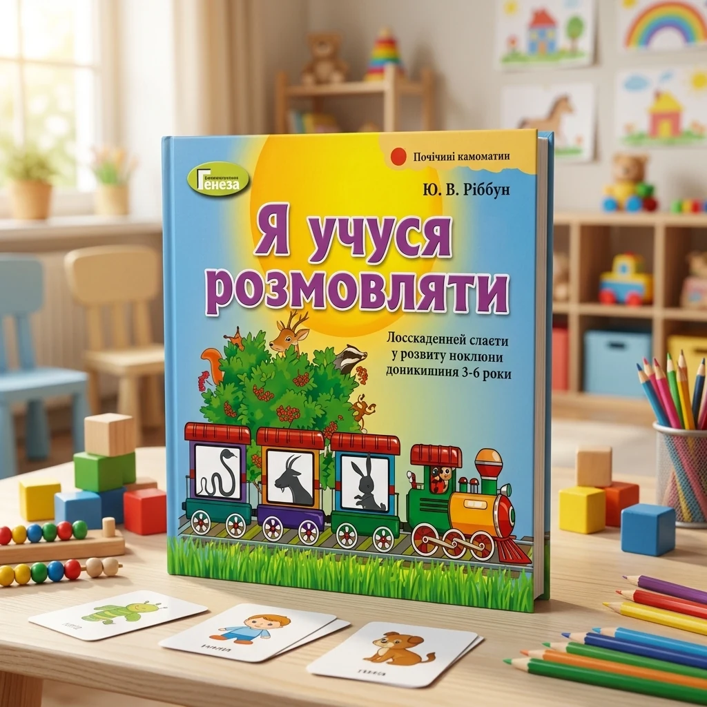 Я учуся розмовляти. Логопедичний альбом 3-6 р — Ю. Рібцун