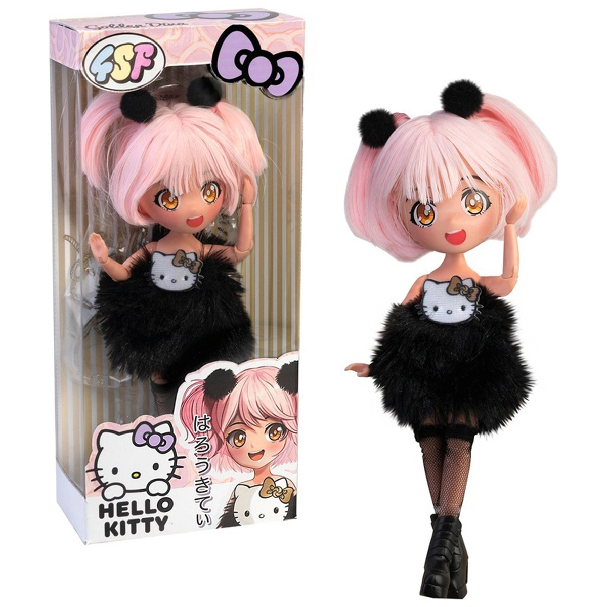 Іграшка Лялька 4SF MANGA DOLLS серії Hello Kitty – ЗОЛОТА ДІВА HKTF0200 — фото 2