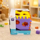 Іграшка-сортер Tigres Smart cube 24 елементи в коробці — фото 1