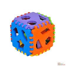 Іграшка-сортер Tigres Smart cube 24 елементи — фото 3