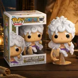Ігрова фігурка FUNKO POP! cерії Великий куш - ЛУФФІ В БІЛОМУ w/CH — фото 1