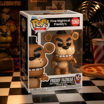Ігрова фігурка FUNKO POP! серії 5 ночей у Фредді: 10 років - ФРЕДДІ