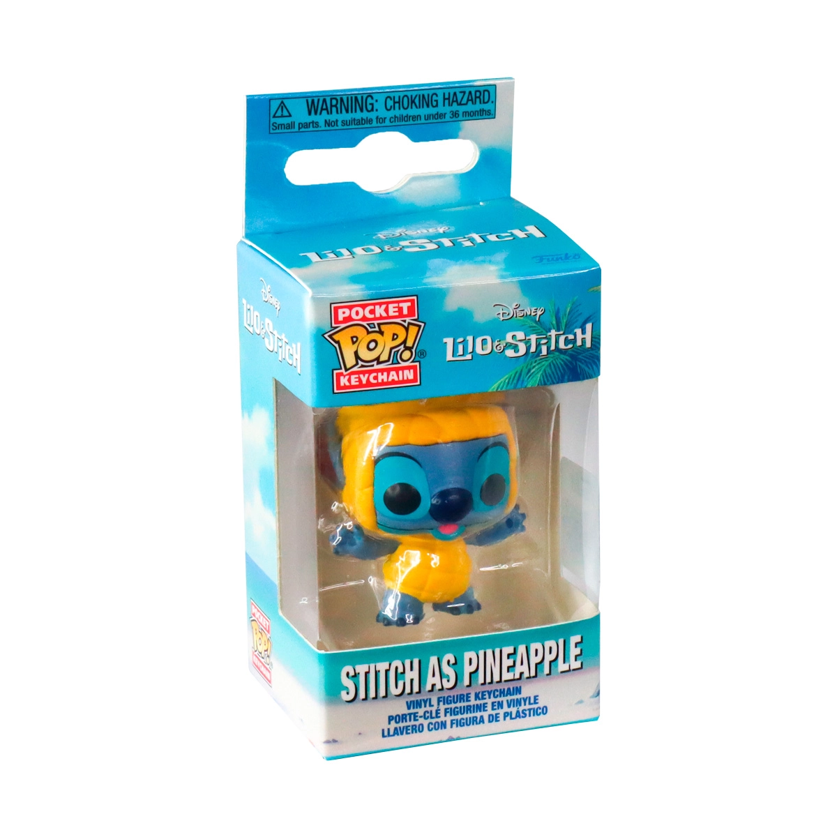 Ігрова фігурка на кліпсі FUNKO POP! серії Ліло та Стіч - СТІЧ З АНАНАСОМ — фото 3