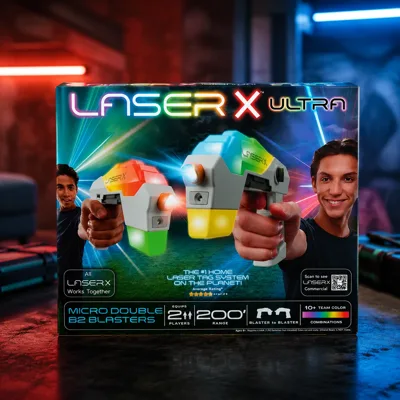 Ігровий набір для лазерних боїв - LASER X ULTRA MICRO ДЛЯ ДВОХ ГРАВЦІВ 87551