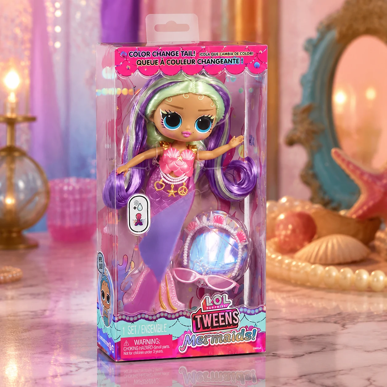 Ігровий набір з лялькою L O LSURPRISE! серії Tweens Mermaids!– КЛЕО КОУВ 510437 — 