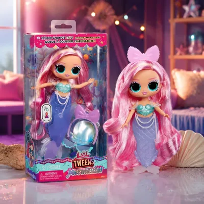 Ігровий набір з лялькою L O LSURPRISE! серії Tweens Mermaids!– ЛОЛА ВЕЙВ 510451