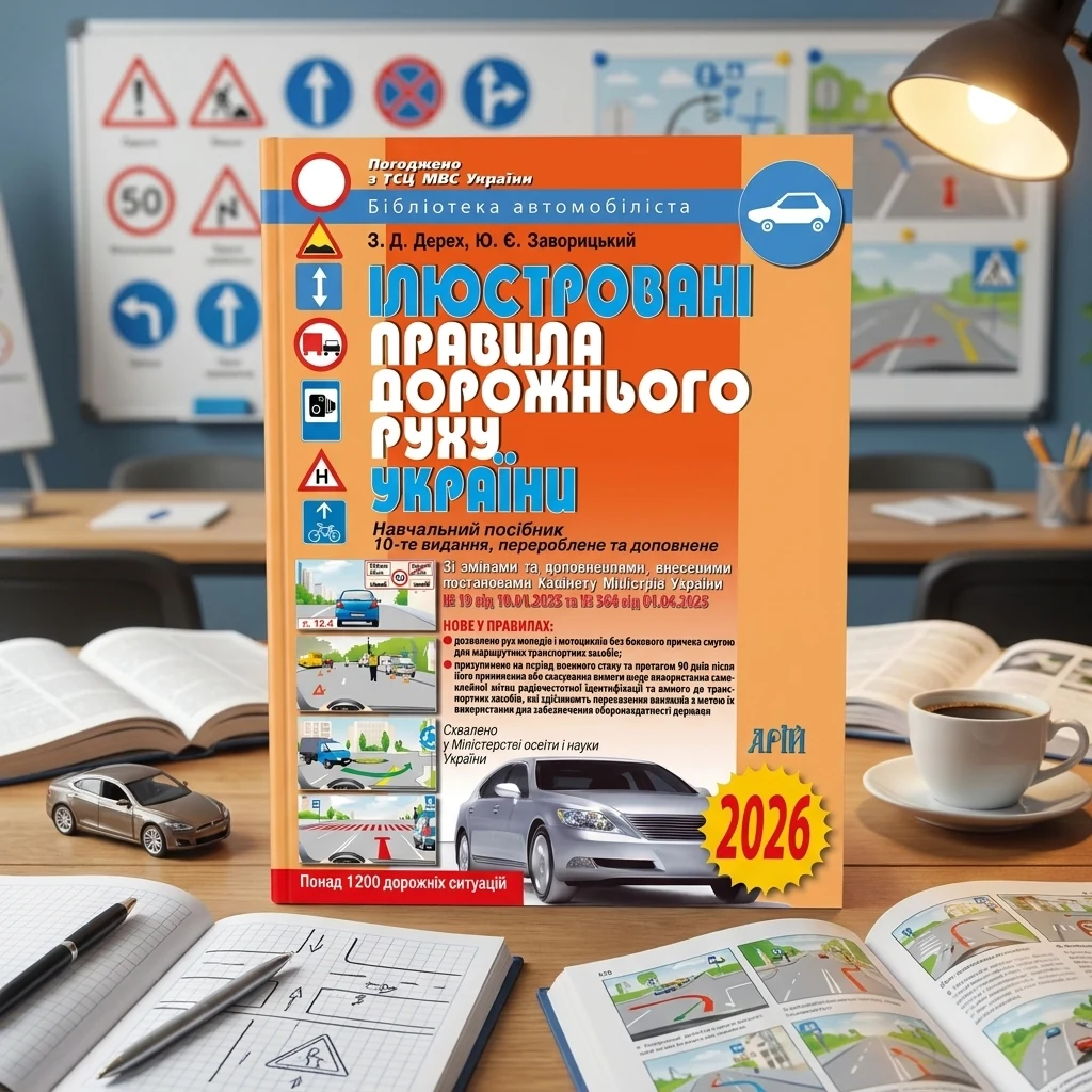 Ілюстровані правила дорожнього руху.Дерех.