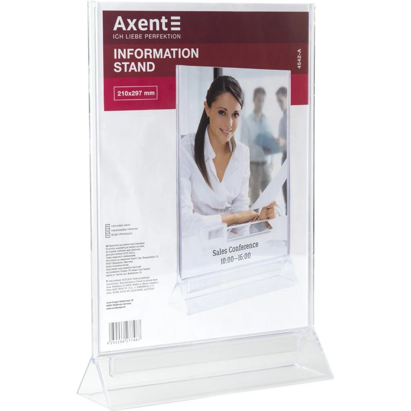 Інформаційна табличка A4 AXENT 4542-A — фото 2