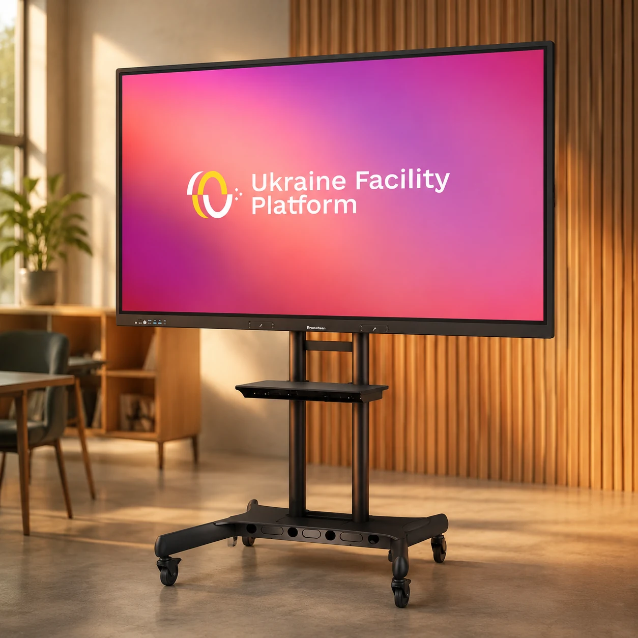 Інтерактивна панель Promethean ActivPanel Plus LE 65 Android з мобільним стендом — Інтерактивне обладнання