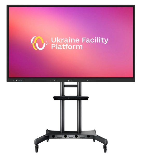 Інтерактивна панель Promethean ActivPanel Plus LE 65 Android з мобільним стендом — фото 2