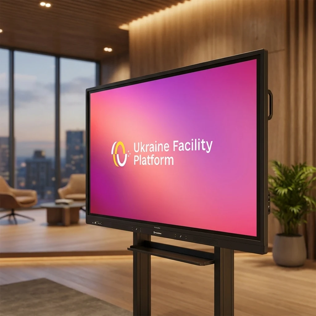 Інтерактивна панель Promethean ActivPanel Plus LE 65 OPS-M (i5/8/256/Windows) з настінним кріпленням
