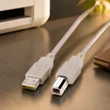 Кабель для принтера USB 2.0 AM/BM 1.8m Digitus (AK-300102-018-E) — фото 1