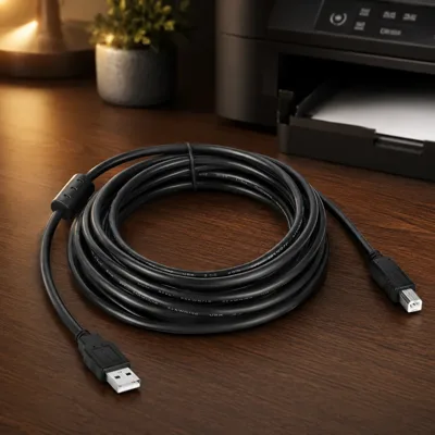 Кабель для принтера USB 2.0 AM/BM 2.0m black ColorWay (CW-CBUB072-BK)