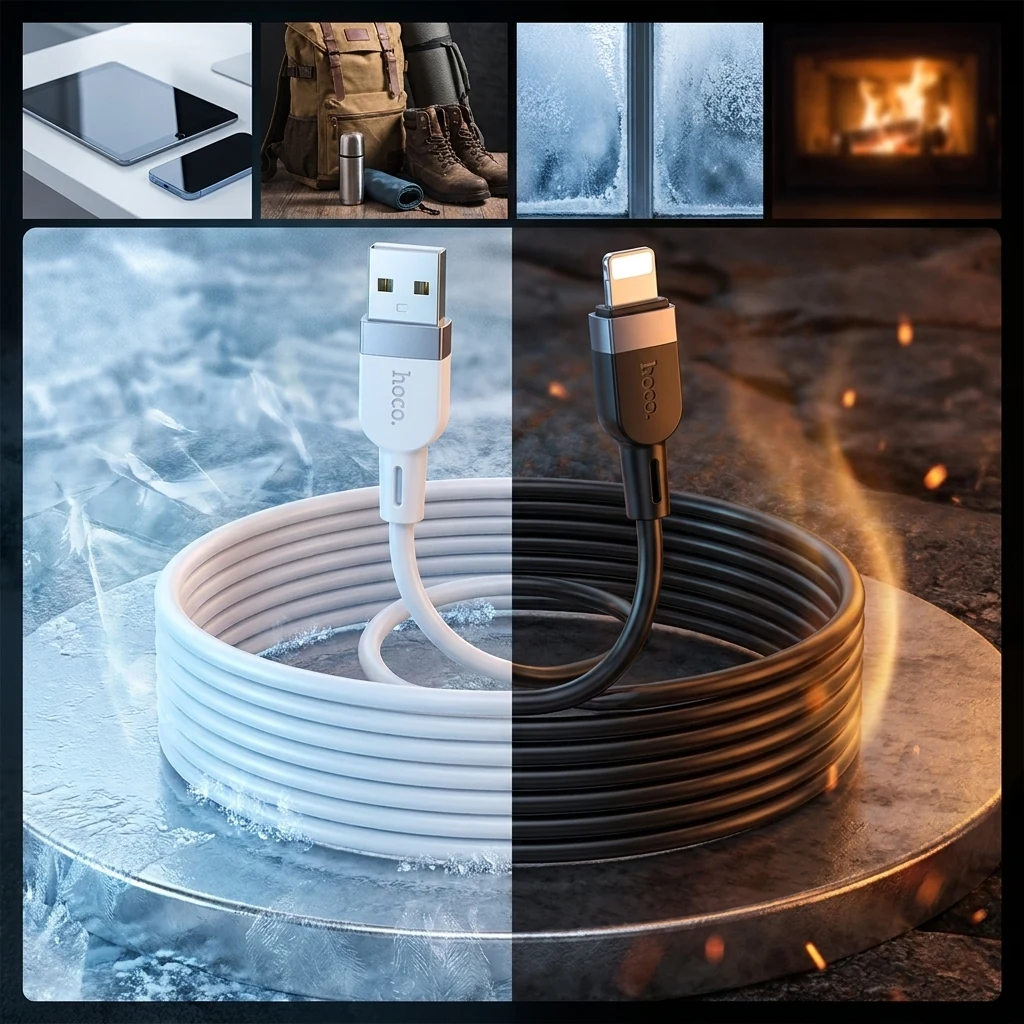 Кабель USB Lightning 1.0м Hoco X109