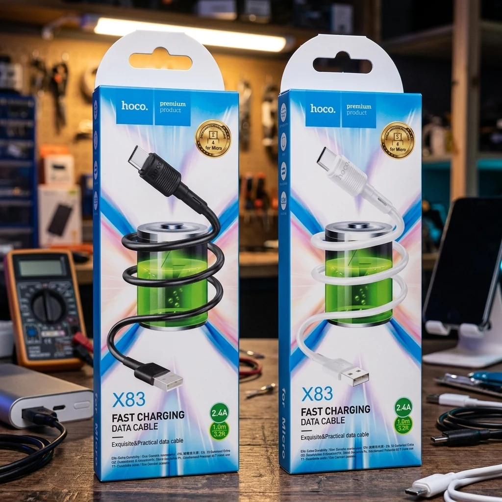 Кабель USB-Micro 1.0м Hoco X83