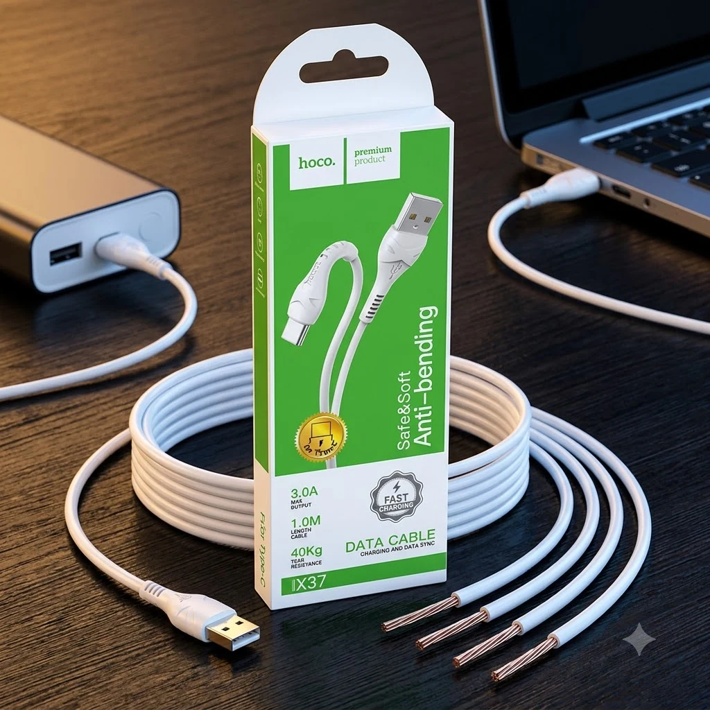 Кабель USB-Type-C 1.0м Hoco X37