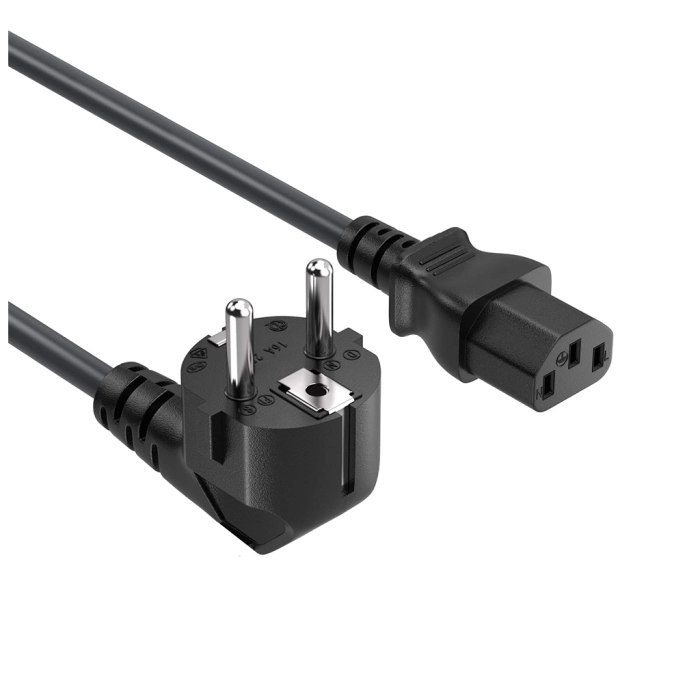 Кабель живлення C13 1.8m black ColorWay (CW-CBP082-BK) — фото 2