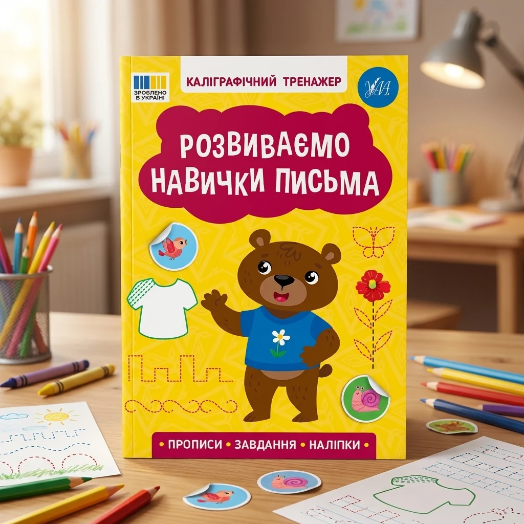Каліграфічний тренажер Розвиваємо навички письма