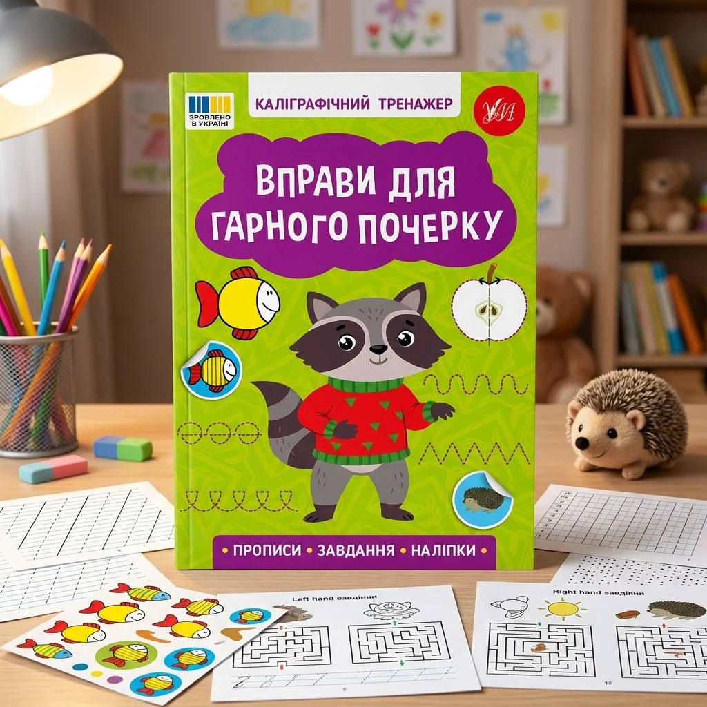 Каліграфічний тренажер Вправи для гарного почерку