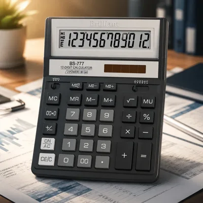 Калькулятор Brilliant BS-777 М 777-BK BS