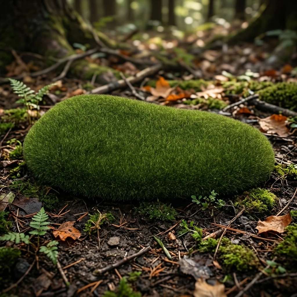 Камінь із мохом 20 см