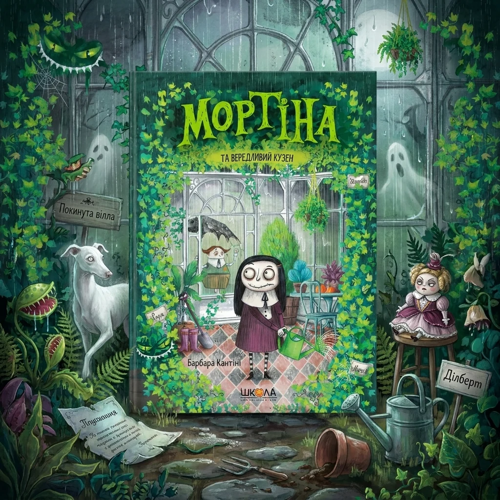 Мортіна. Мортіна та вередливий кузен — Б. Кантіні