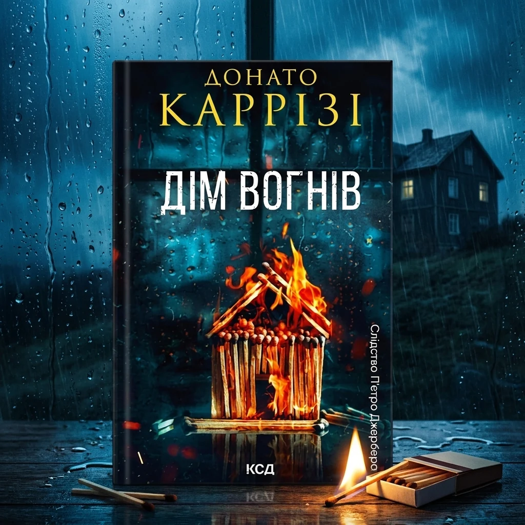 Слідство П'єтро Джербера. Книга 3. Дім вогнів — Д. Каррізі