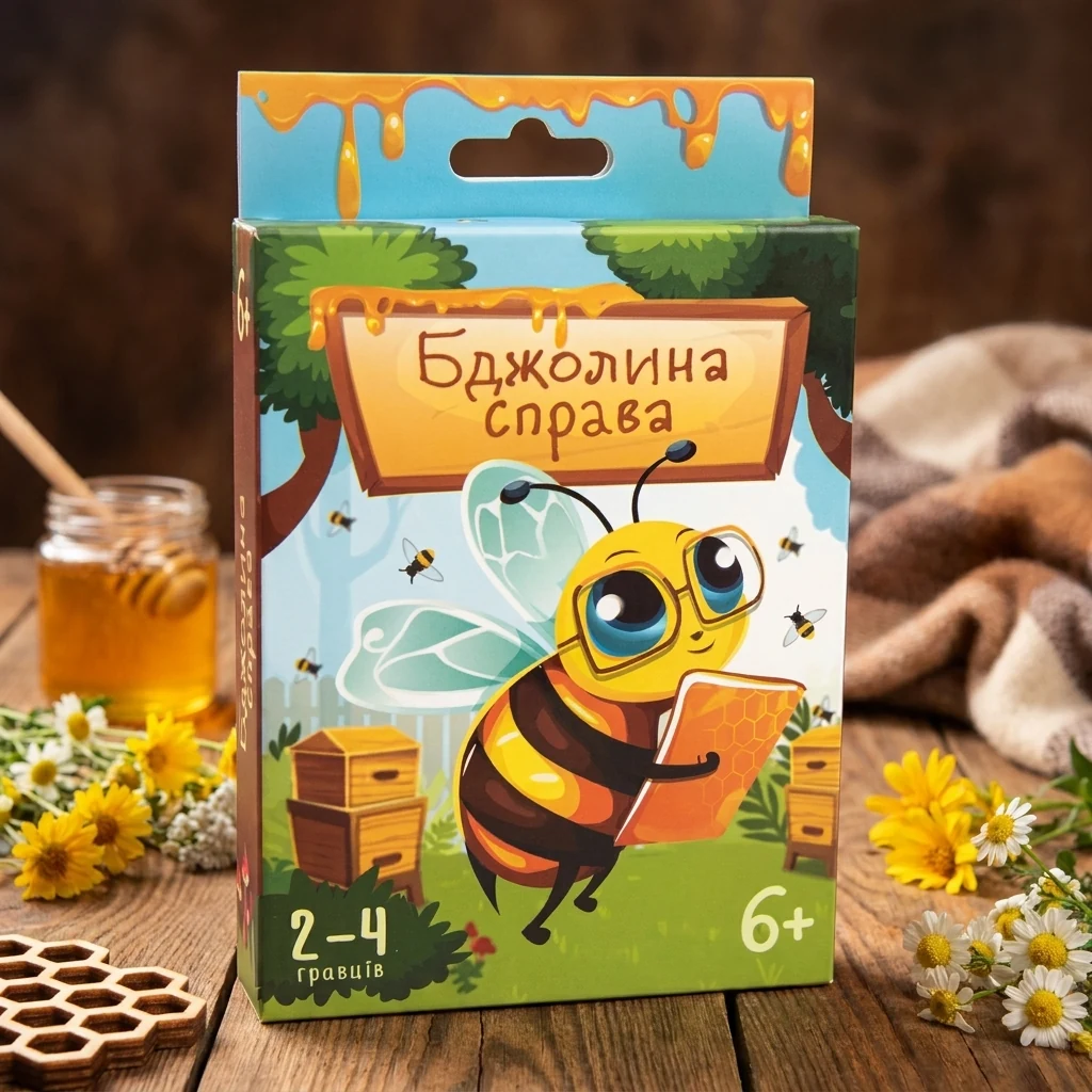 Карткова гра Бджолина справа Strateg 30785